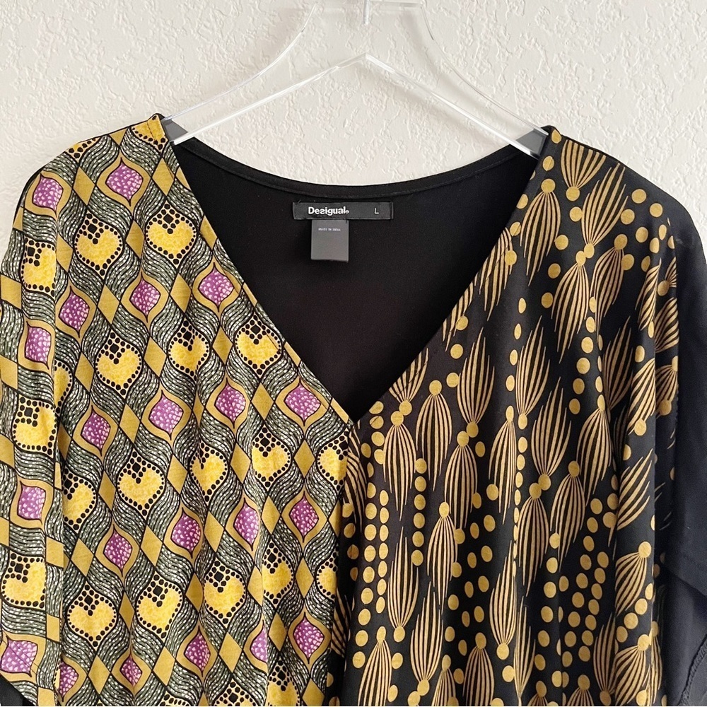 DESIGUAL Dolman Sleeve Blouse - Picture 3 of 13